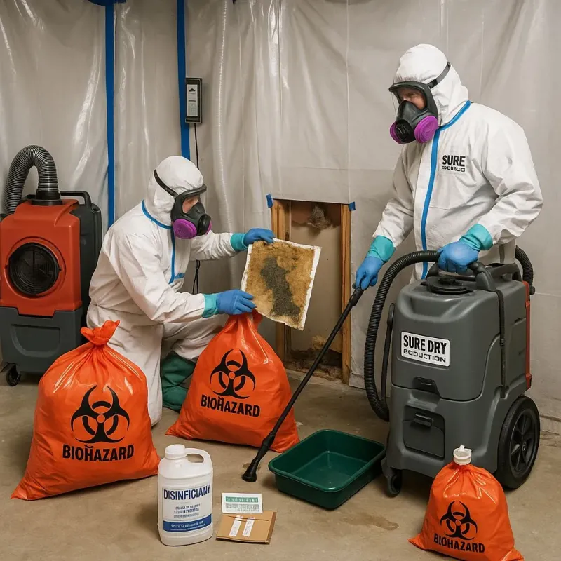 Contaminated Water Handling Protocols process in Fayette County, IL